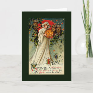 Vintage Halloween Card