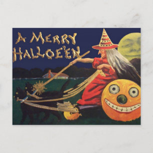 Vintage Halloween Card