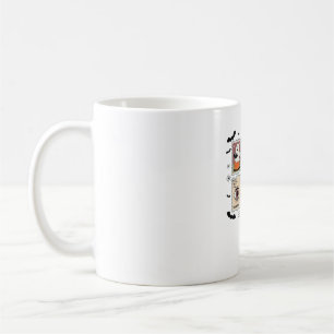 Vintage Halloween Cat Postage Stamp Collection T-s Coffee Mug