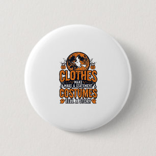 Vintage Halloween Clothes Costume Statement Shirt_ 6 Cm Round Badge