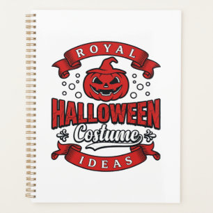 Vintage Halloween Costume Ideas Vector Design_1 Planner