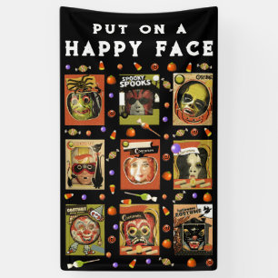 Vintage Halloween Costume Party Banner