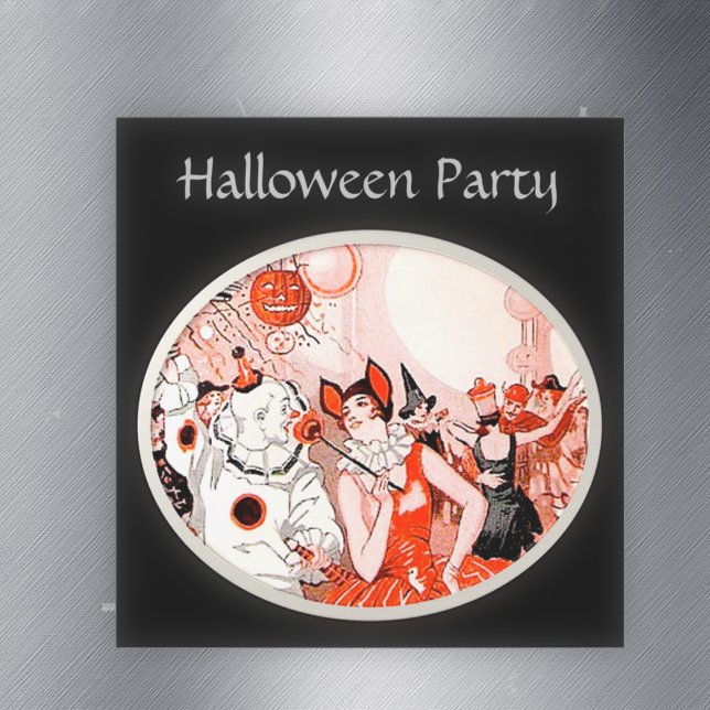 Vintage Halloween Costume Party Invitation (Creator Uploaded)