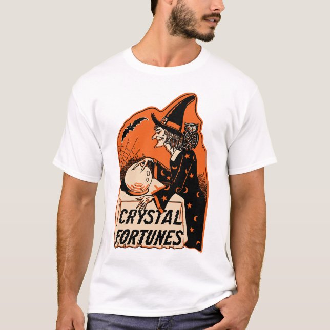 Vintage Halloween Crystal Fortunes Shirt (Front)