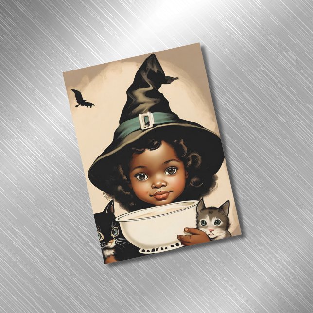 vintage Halloween cutie no5 -magnetic card (Creator Uploaded)