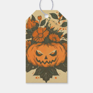 Vintage/Halloween/Fall/pumpkin Gift Tags