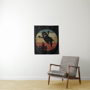 Vintage Halloween Ghost Tapestry