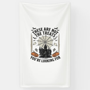 Vintage Halloween Ghost Treats Shirt Design_1 Banner