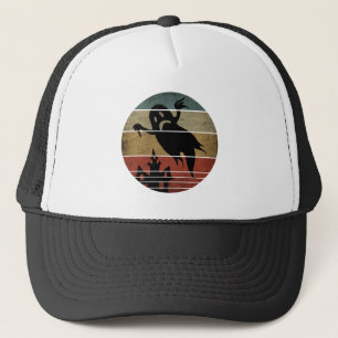 Vintage Halloween Ghost Trucker Hat
