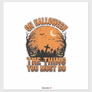 Vintage Halloween Graveyard Pumpkin Moon Shirt Des