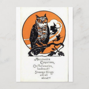 Vintage Halloween Greeting Cards Classic Posters