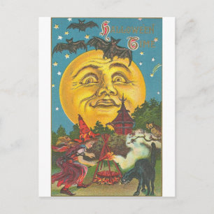 Vintage Halloween Greeting Cards Classic Posters