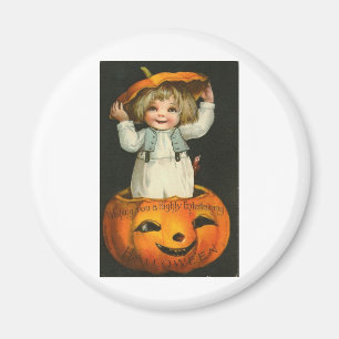 Vintage Halloween Greeting Cards Classic Posters Magnet