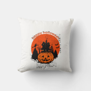 Vintage Halloween Happy Halloween 2 Cushion