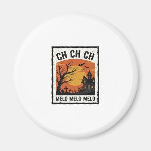 Vintage Halloween Haunted Tree Silhouette Shirt De Magnet