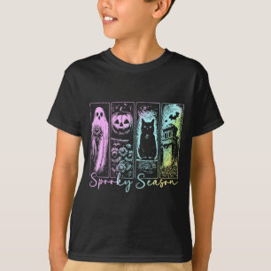 Vintage Halloween Horror Spooky Season T-Shirt