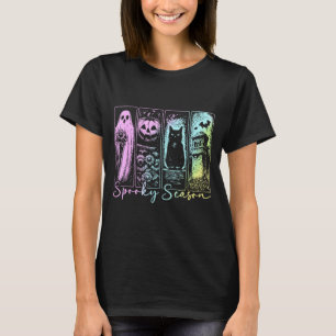 Vintage Halloween Horror Spooky Season T-Shirt