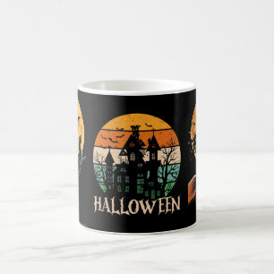 Vintage Halloween Illustration 2026 Coffee Mug
