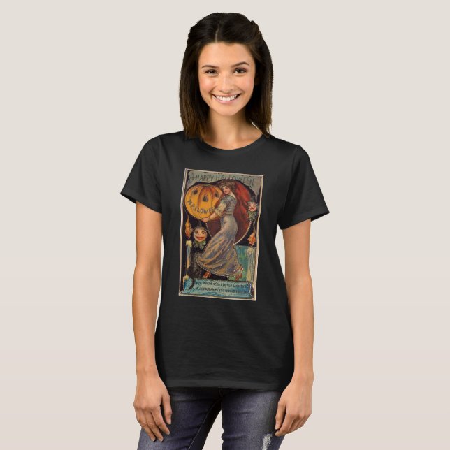 Vintage Halloween Image Women's T Shirt (Front Full)
