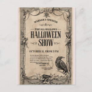 Vintage Halloween Invitation
