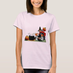 Vintage Halloween Ladies Organic Shirt