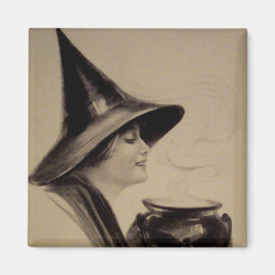 Vintage Halloween Magnet