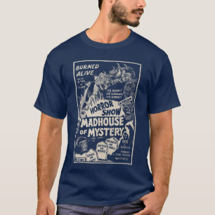 Vintage Halloween Monsters Slasher Horror Movie Ho T-Shirt