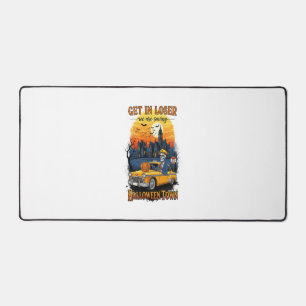 Vintage Halloween Movie Desk Mat