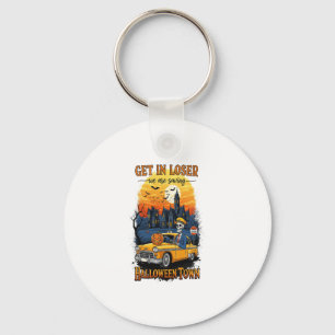 Vintage Halloween Movie Key Ring