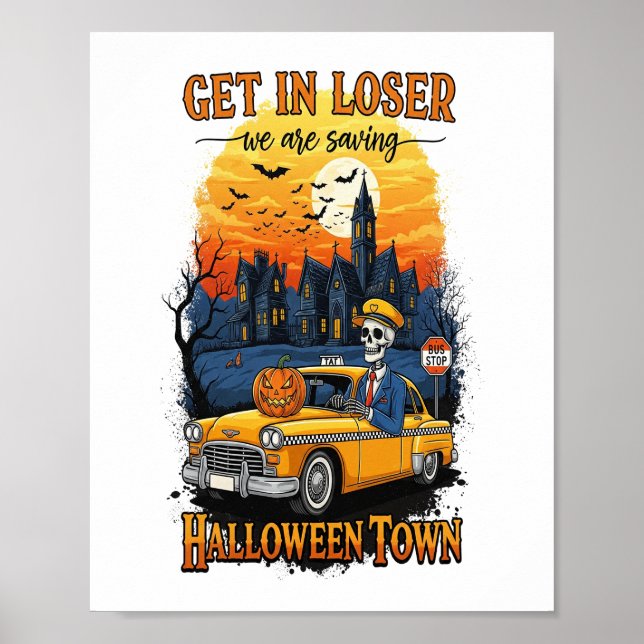 Vintage Halloween Movie Poster (Front)