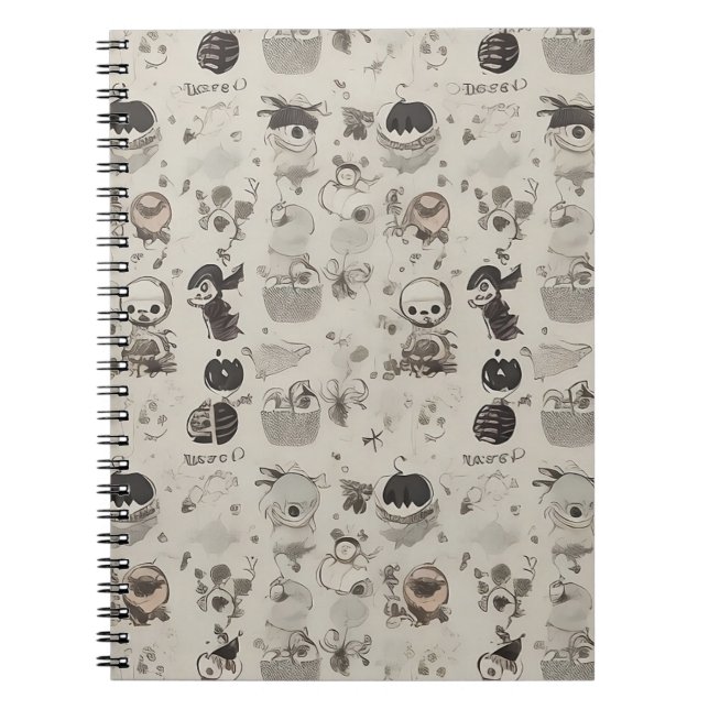 vintage halloween notebook (Front)