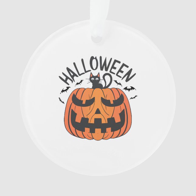 Vintage Halloween  Ornament (Front)