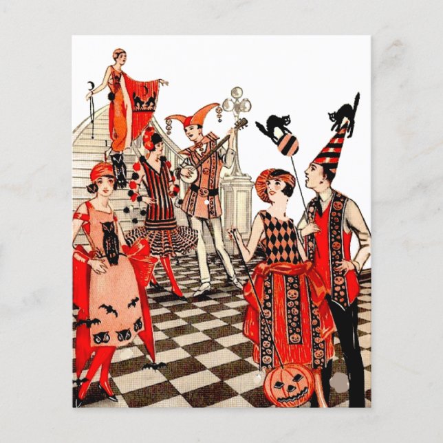 Vintage Halloween Party (Front)