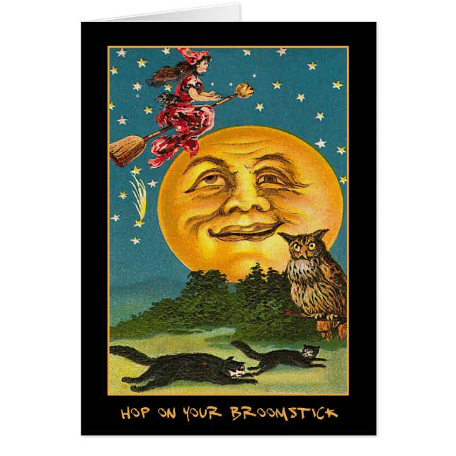 Vintage Halloween Party Invite With Bloody Text (Front)