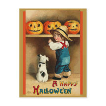 Vintage Halloween post