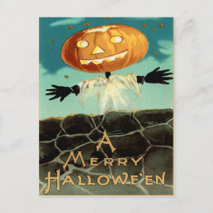 Vintage Halloween Postcard