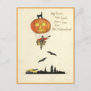 Vintage Halloween Postcard