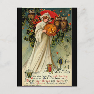 Vintage Halloween Postcard