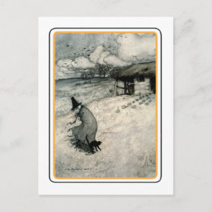 Vintage Halloween Postcard