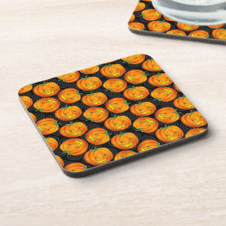 Vintage Halloween Pumpkin Coaster