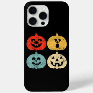 Vintage Halloween Pumpkin Funny Retro Gift iPhone 15 Pro Max Case