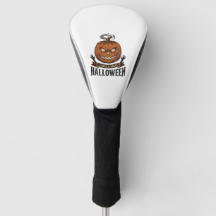 Vintage Halloween Pumpkin Gothic Shirt Design_1 Golf Head Cover