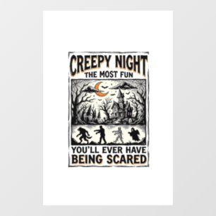 Vintage Halloween Scary Fun Horror Shirt Design_1