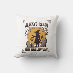 Vintage Halloween Shirt for Spooky Season Fans_1 Cushion