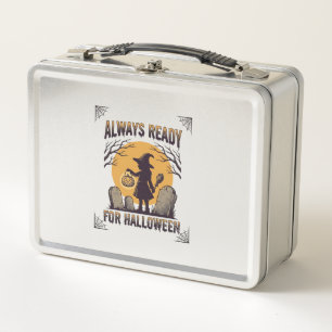 Vintage Halloween Shirt for Spooky Season Fans_1 Metal Lunch Box