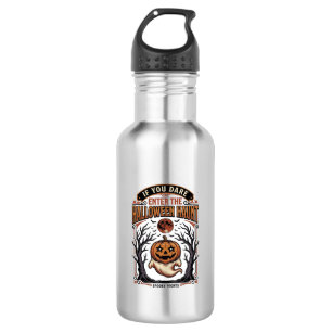 Vintage Halloween Shirt Spooky Engraved Pumpkin Gh 532 Ml Water Bottle