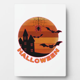Vintage Halloween T-Shirts Plaque