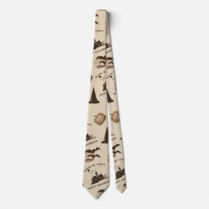 Vintage Halloween Tie