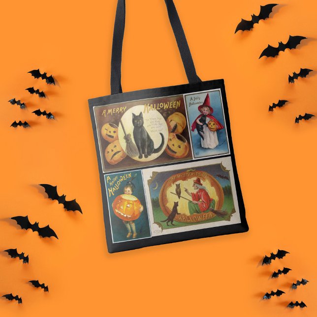 Vintage Halloween Tote Bag (Creator Uploaded)