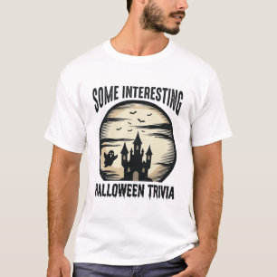 Vintage Halloween Trivia Ghost Moon Shirt Design_1
